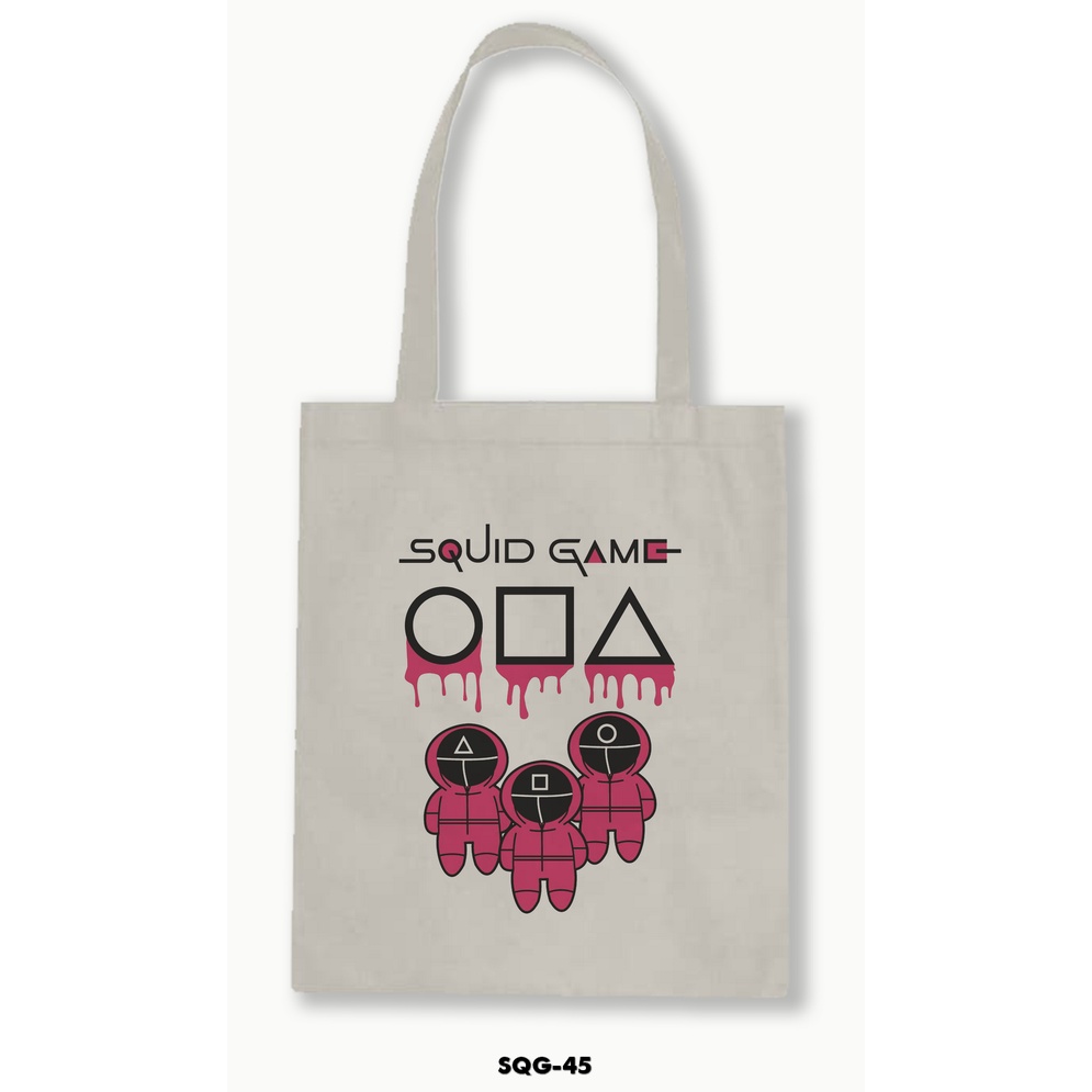 TOTE BAG BLACU - SQUID GAME 04