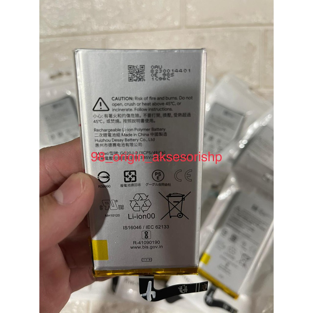 Baterai Battery GOOGLE Pixel 4 XL Pixel 4XL G020J-B Original 100% NEW