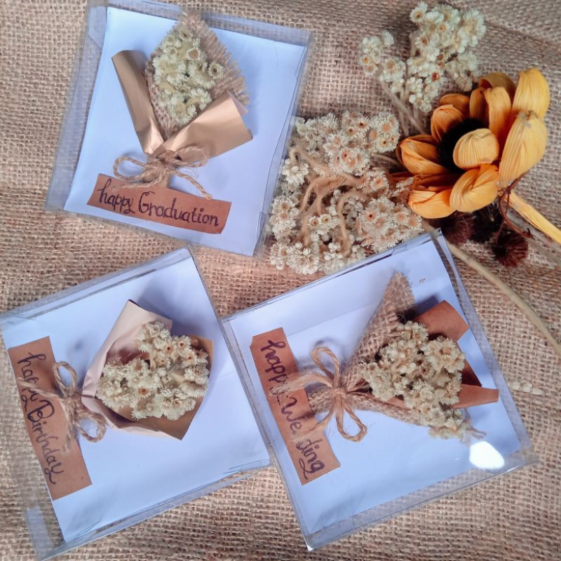 mini Bucket edelweis in box