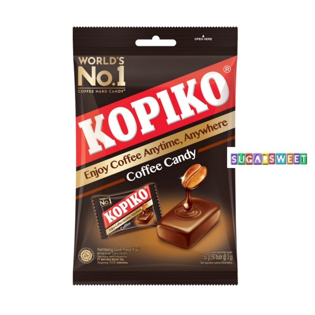 

Permen Kopiko Coffee Shot Classic 150 Gr isi 50 Pcs