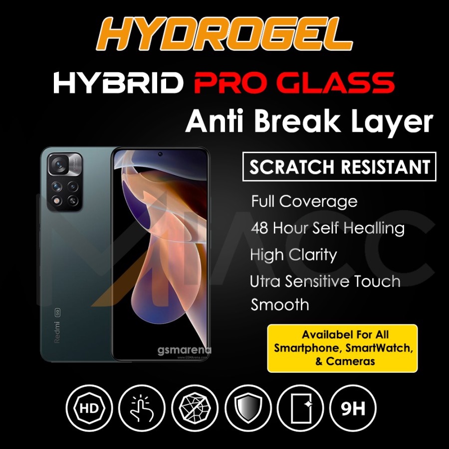 Premium Anti Gores Hydrogel Spyro Redmi Note 11 Pro Plus Screen Guard