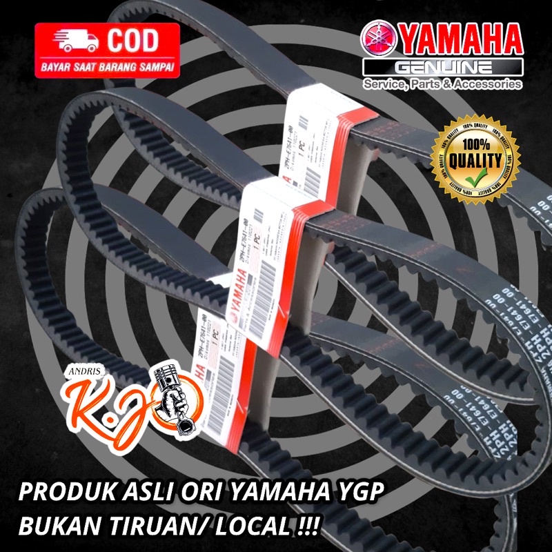 V BELT VBELT VANBELT FANBEL MIO M3, SOUL GT, FINO 125, XRIDE 125 ASLI ORI YAMAHA GENUINE