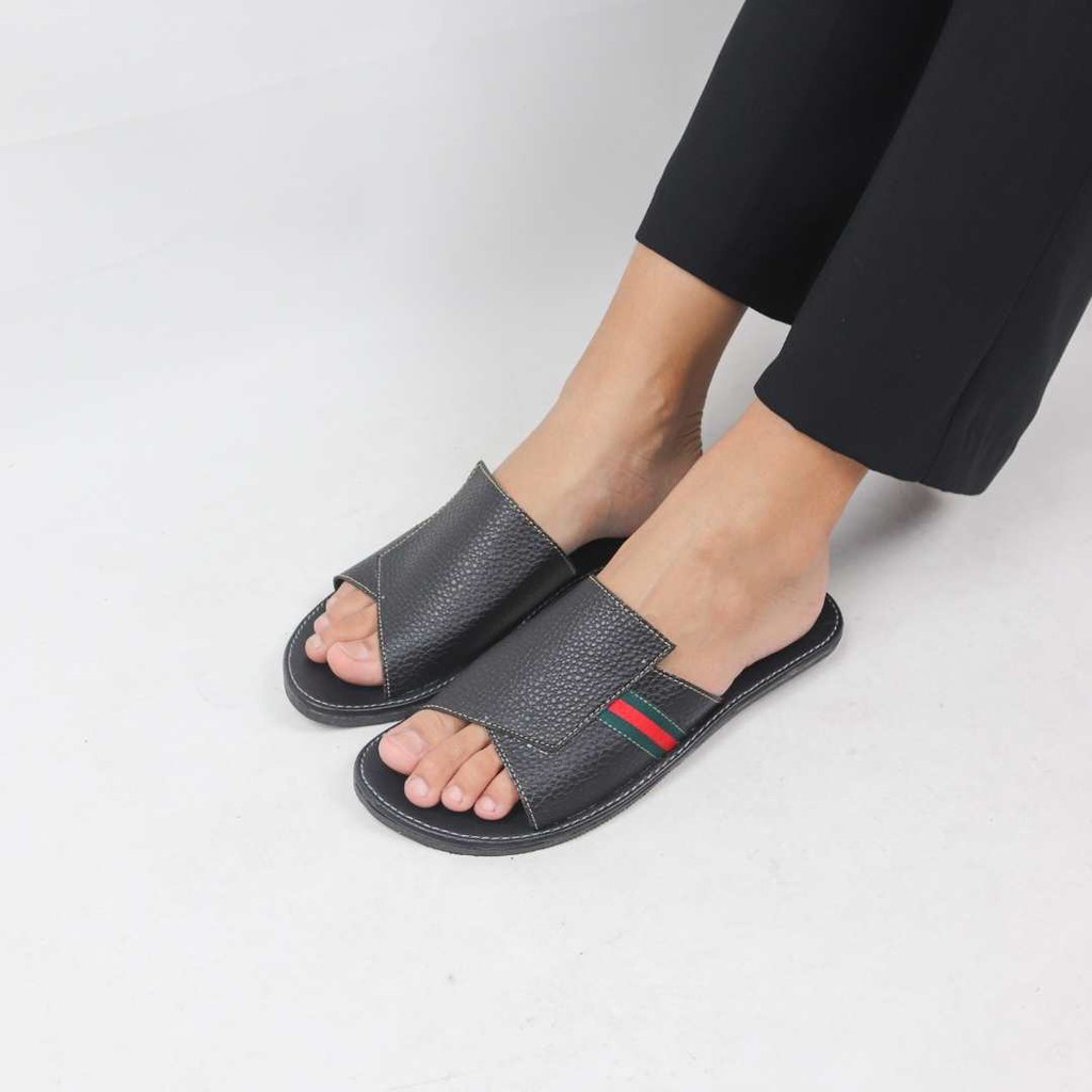 Sandal Papirut Look Up Sandal Wanita Papirut Murah Bisa COD Sandal Kulit Kokop Best PSHCSA - CASSIA