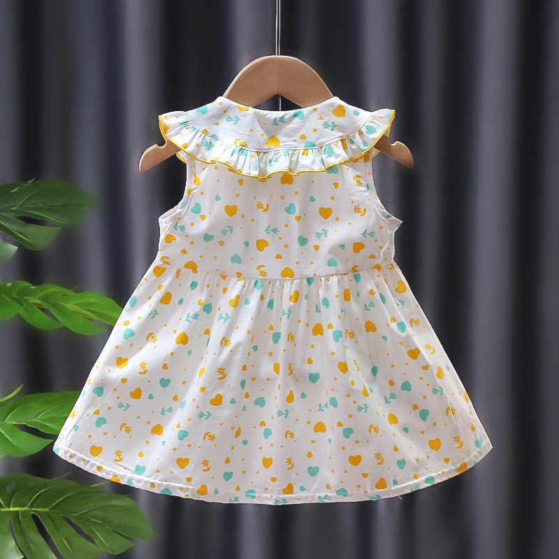 Juragan Junior [COD] Dress CARIZA Anak Perempuan Import Size M-XXL