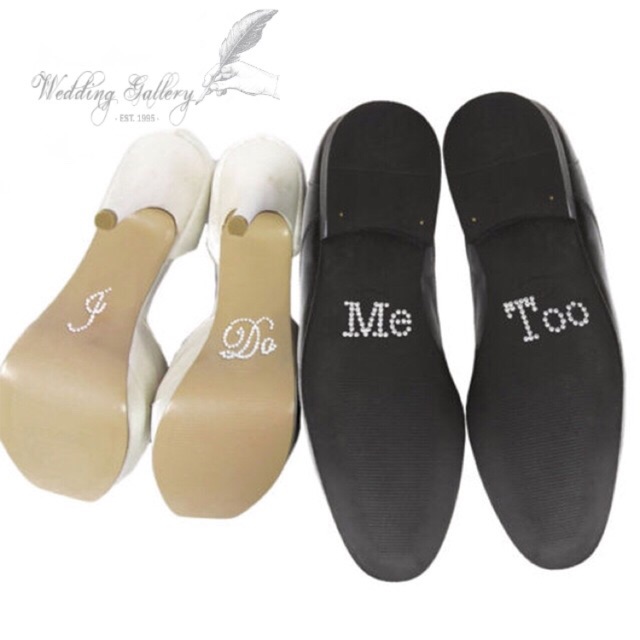 Decal Shoe Stiker I Do Untuk Wedding Shoes Heels Shopee Indonesia