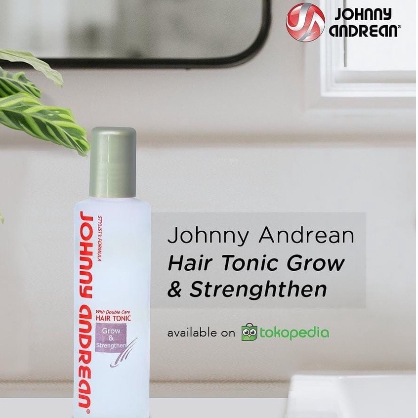 Jual JHONNY ANDREAN HAIR TONIC GROW & STRENGTHEN 150ML Shopee Indonesia