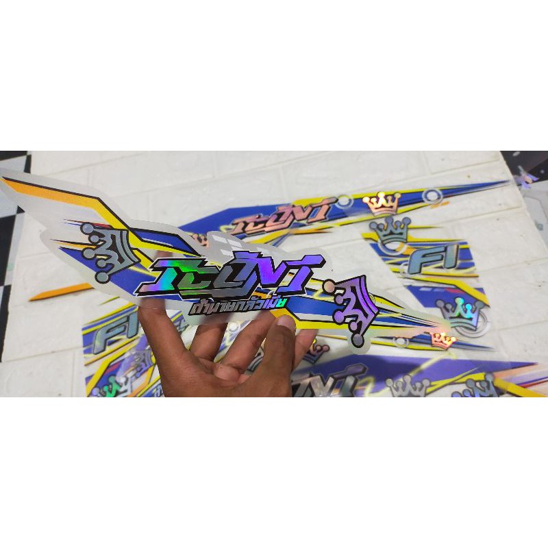 striping hologram beat new mahkota 2016-2019