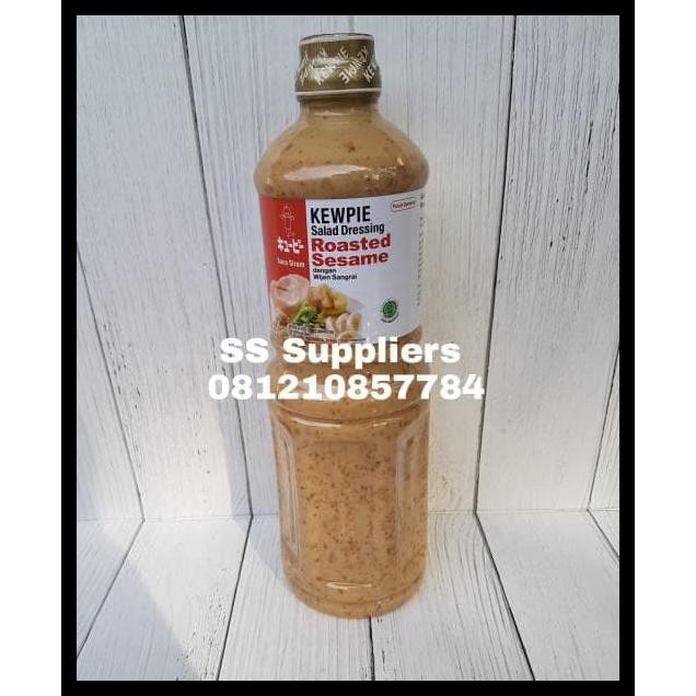 

TERBARU Kewpie Salad Dressing Roasted Sesame 1Liter , Saus Wijen, Bumbu Salad