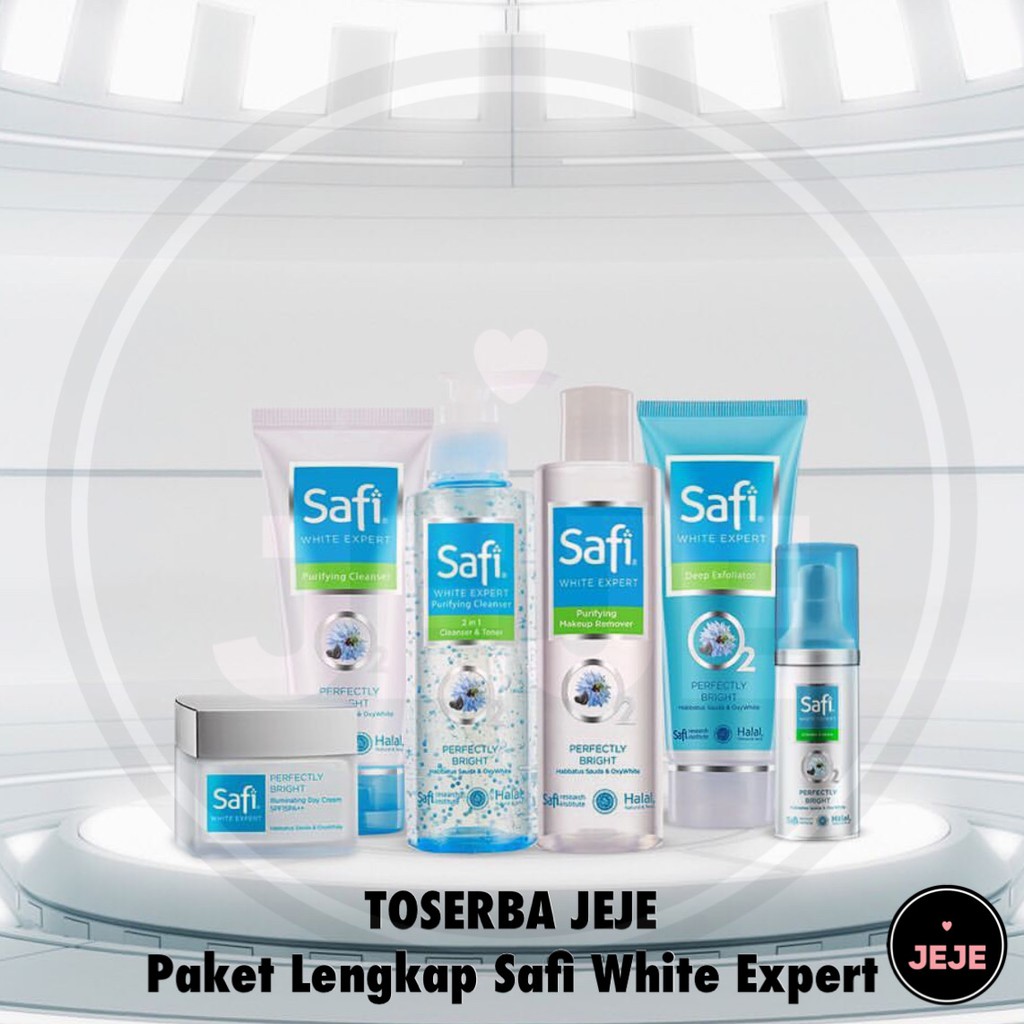 TOSERBA JEJE PAKET LENGKAP Safi White Expert / Ultimate Bright