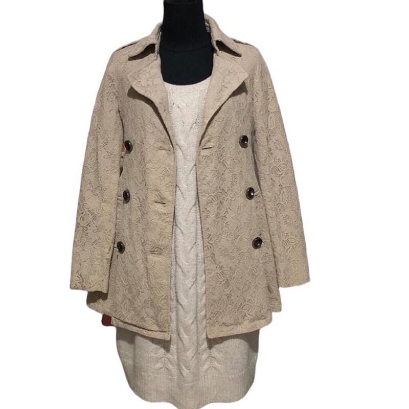 Preloved Coat EGOIST Lace