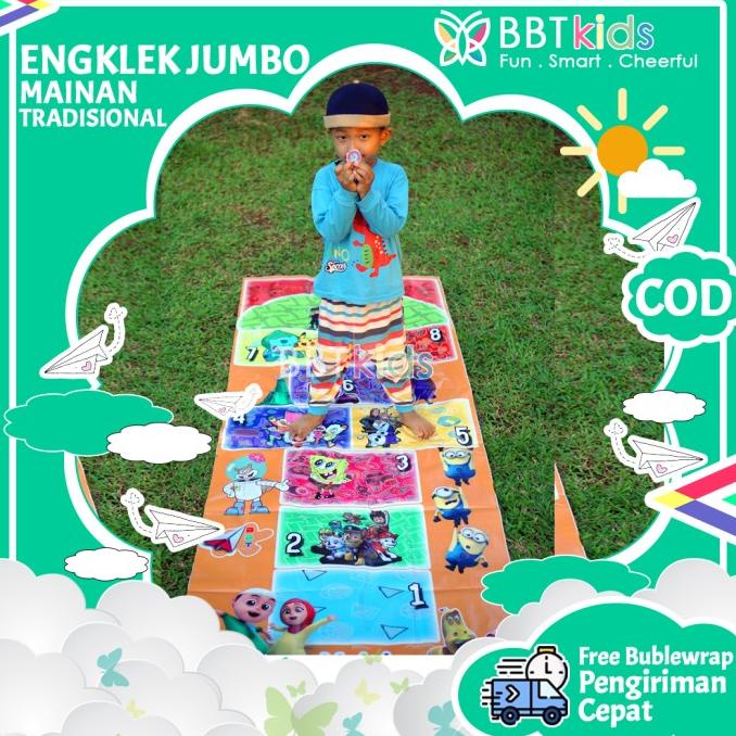ENGKLEK JUMBO MODERN KARPET PERMAINAN ANAK MAINAN TRADISIONAL EDUKASI Termurah Star Seller