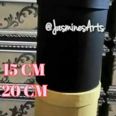 

Kekinian - Gift Box Bulat / Round Flower Box/ Box Bunga/ Bloom Box D15 T20.