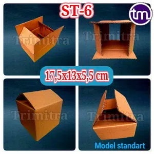 

KARDUS ST-6 COKLAT POLOS PACKING