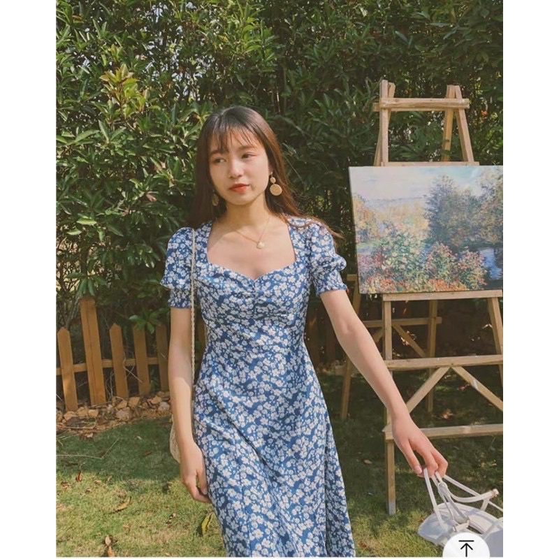 Scramble Flow Midi Dress