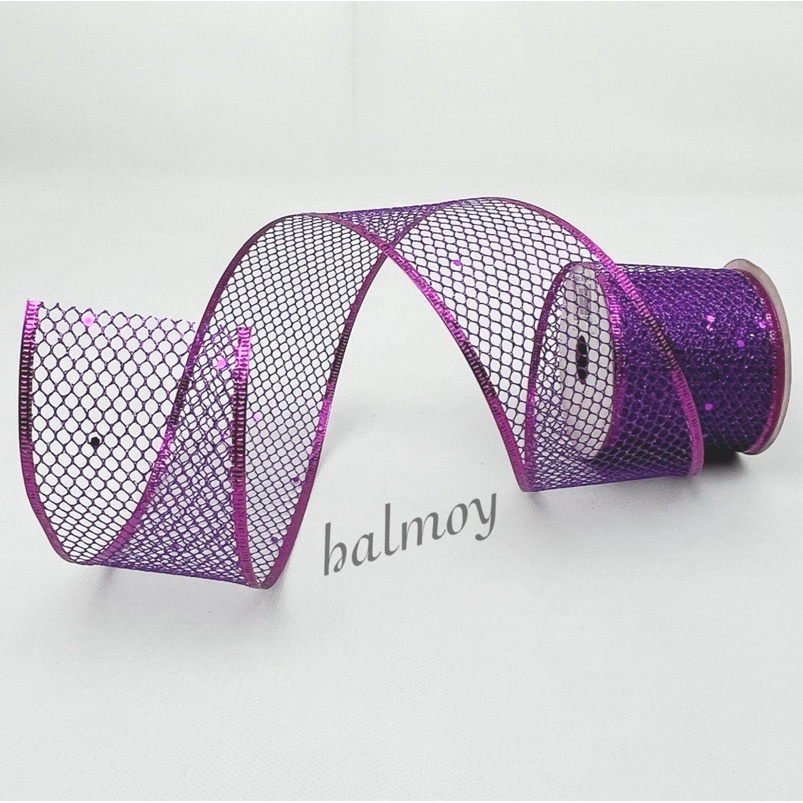 

PITA KAWAT MESH 2 INCI 5 CM 3 YARD WARNA PURPLE