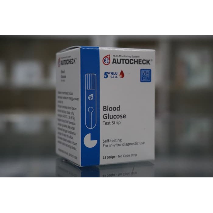 Glucose strip. Glucose strip