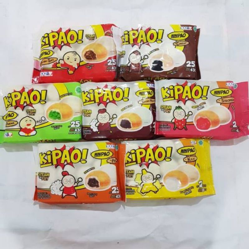 

[BEST SELLER] KIPAO minipao all varian 25s