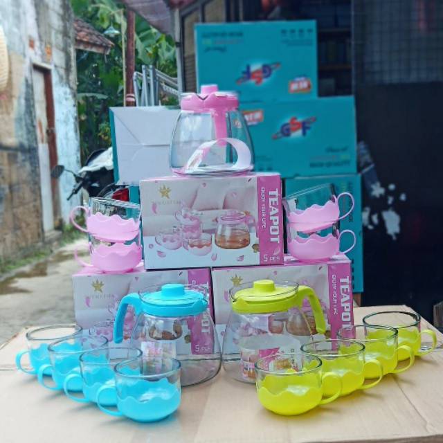 Teapot set 5 in 1