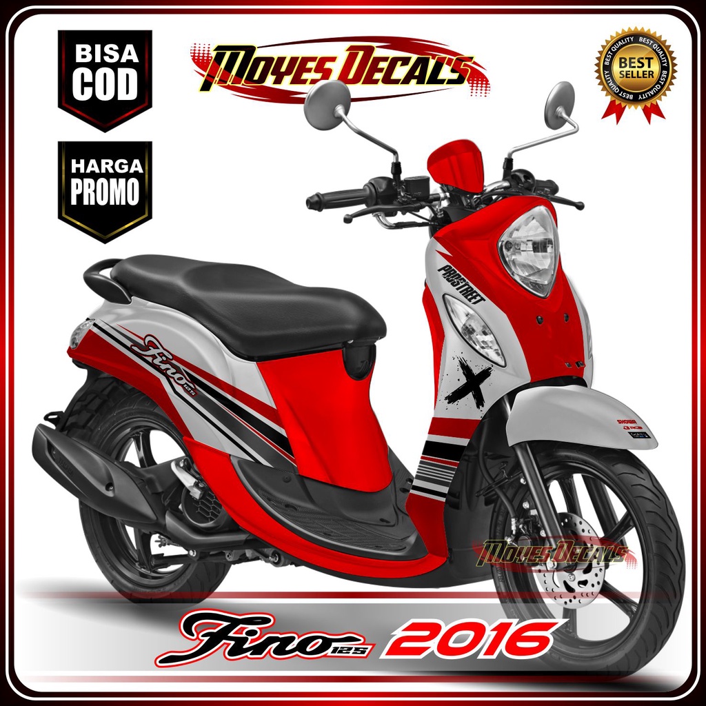 COD Decal stiker yamaha Fino 125 custom full body dekal sticker logo striping motor Decal Fino 125 F