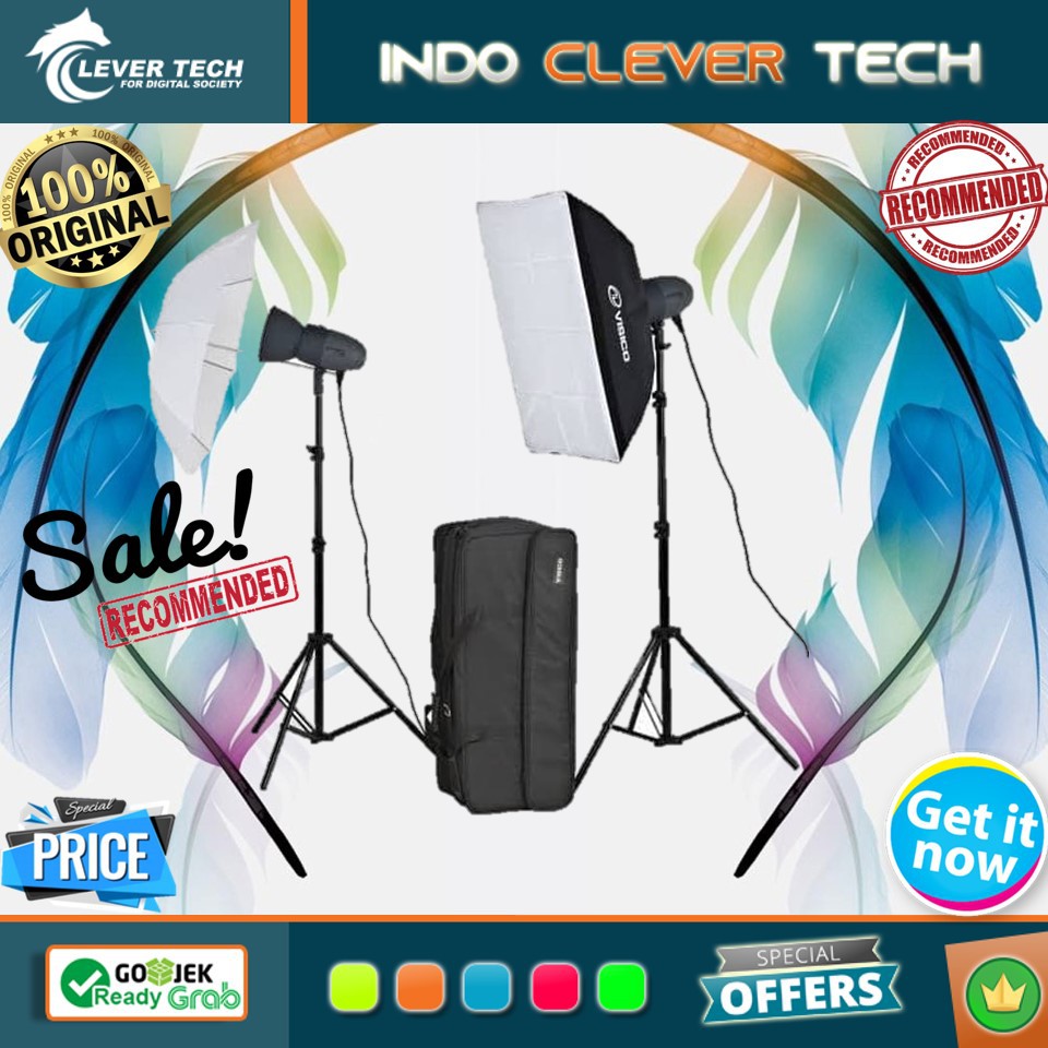 Visico VL-150 Softbox Kit 2 Head