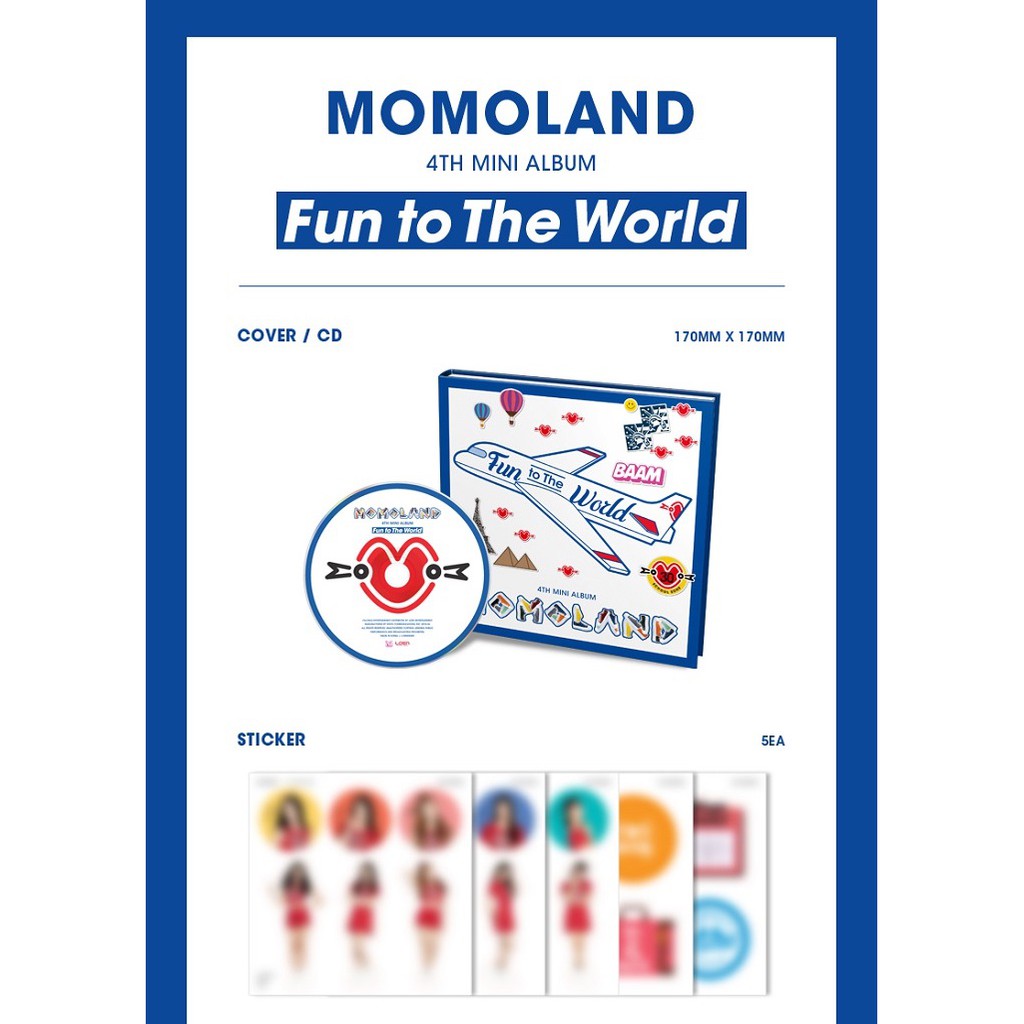 [OPEN PO] Momoland 4th Mini Album - Fun To The World