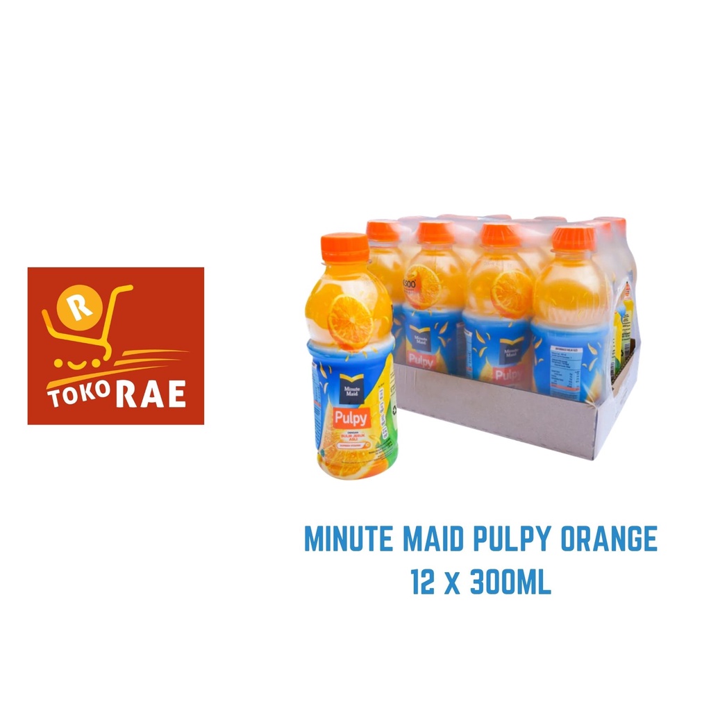 

Minute Maid Pulpy Orange 300ML 1 dus isi 12