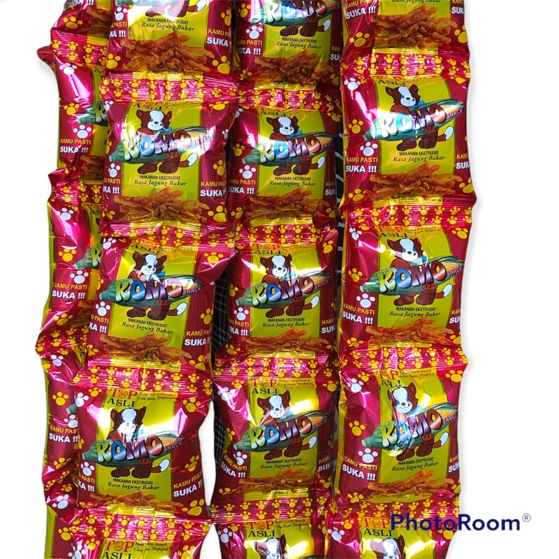 

Snack Komo rasa jagung bakar 1 renteng (isi 5 pcs)