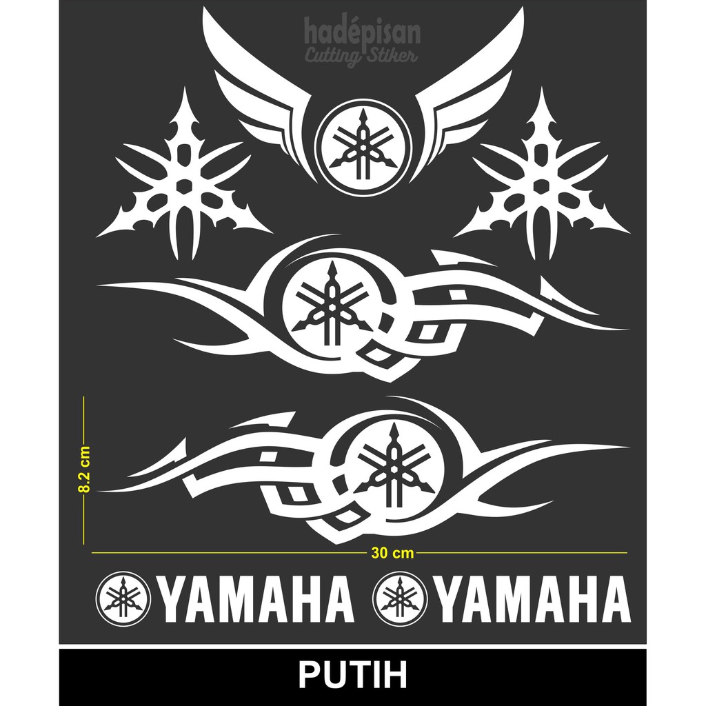 Stiker Motor Cutting Sticker Body Motor Yamaha Tribal Shopee