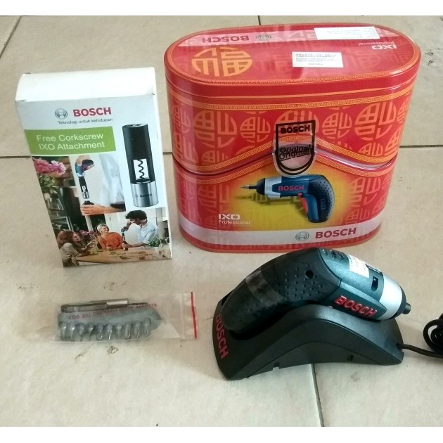 Mesin Bor Obeng Battery Baterai Cordless Bosch IXO3 IXO 3