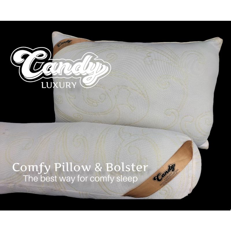 [2in1 JUMBO] BANTAL GULING HOTEL CANDY LUXURY ORIGINAL/ BANTAL GULING JUMBO 1.200 GRAM