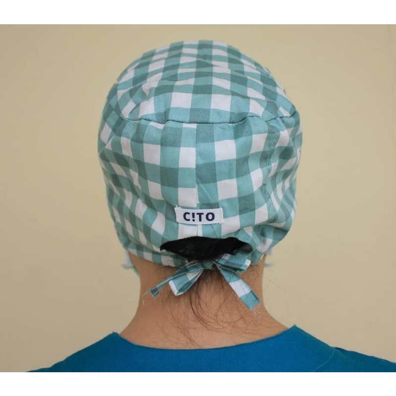 Head cap / head cap medis motif / surgical cap / topi dokter / topi operasi / topi perawat
