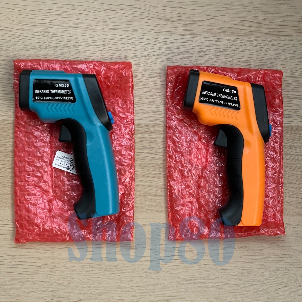 Termometer Industri s/d 550 C Thermometer Infrared Digital Laser GM550 Thermo Gun Termo GM HW550