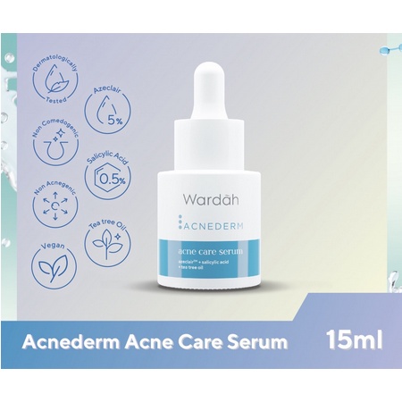 ❤️GROSIR❤️  Wardah Acnederm Serum / Serum Jerawat Ampuh