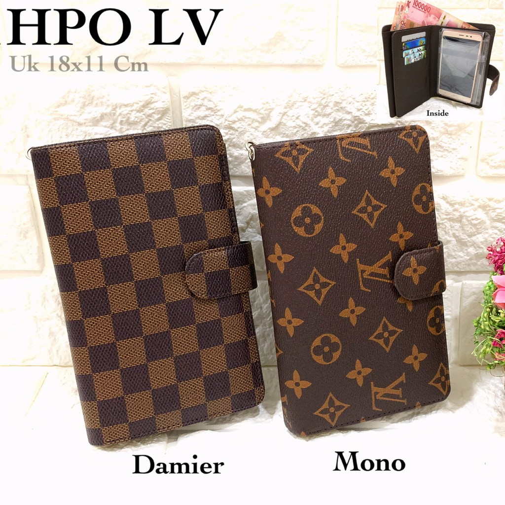  Dompet  HPO LV Serbaguna  Dompet  Import fashion wanita  