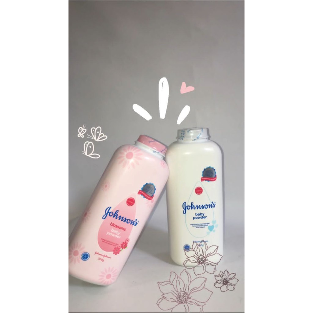 JOHNSON'S Blossoms Baby Powder - Bedak Bayi 300gr