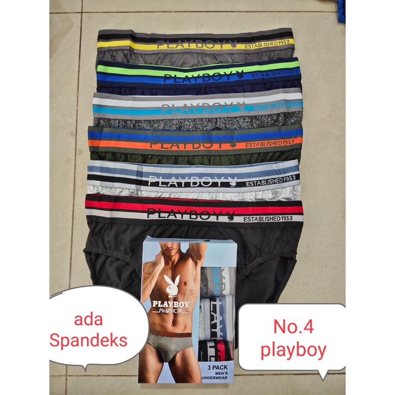 PROMO !!! 3 PCS CELANA DALAM PRIA || CELANA DALAM PLYBY || CD MEN'S BRIEF