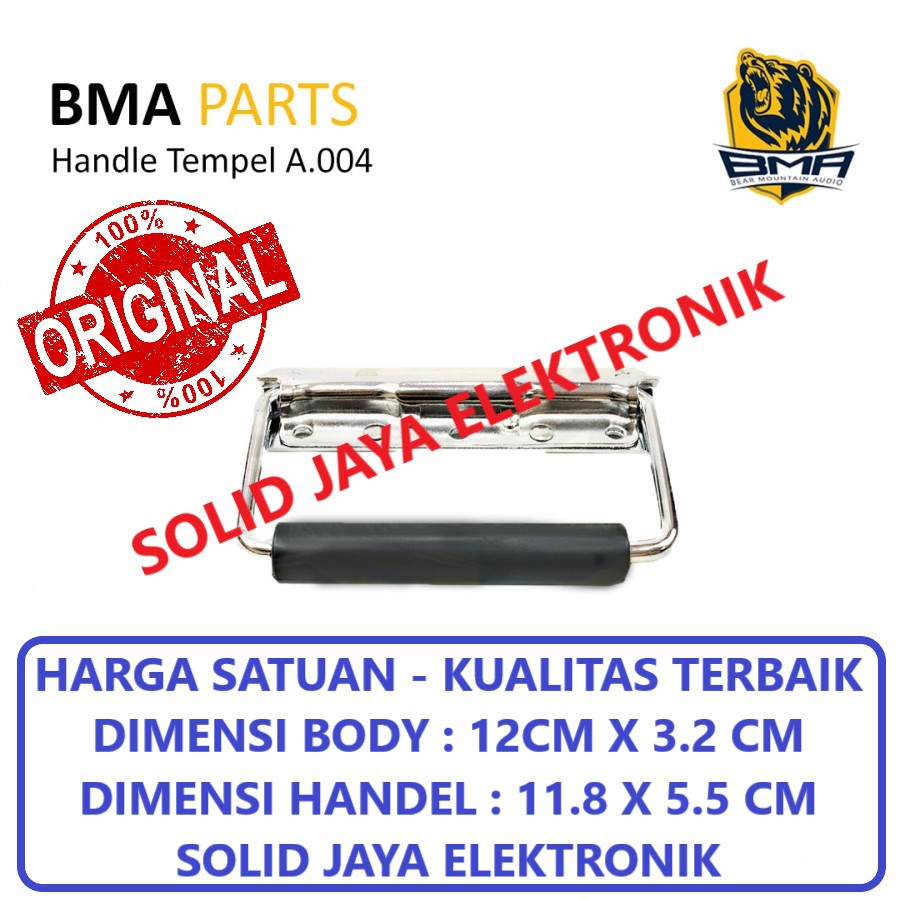 HANDEL BOX TEMPEL HARDCASE BESI PER HANDLE HARD CASE TEBAL BOKS SOUND SYSTEM AUDIO BMA ASLI ORIGINAL