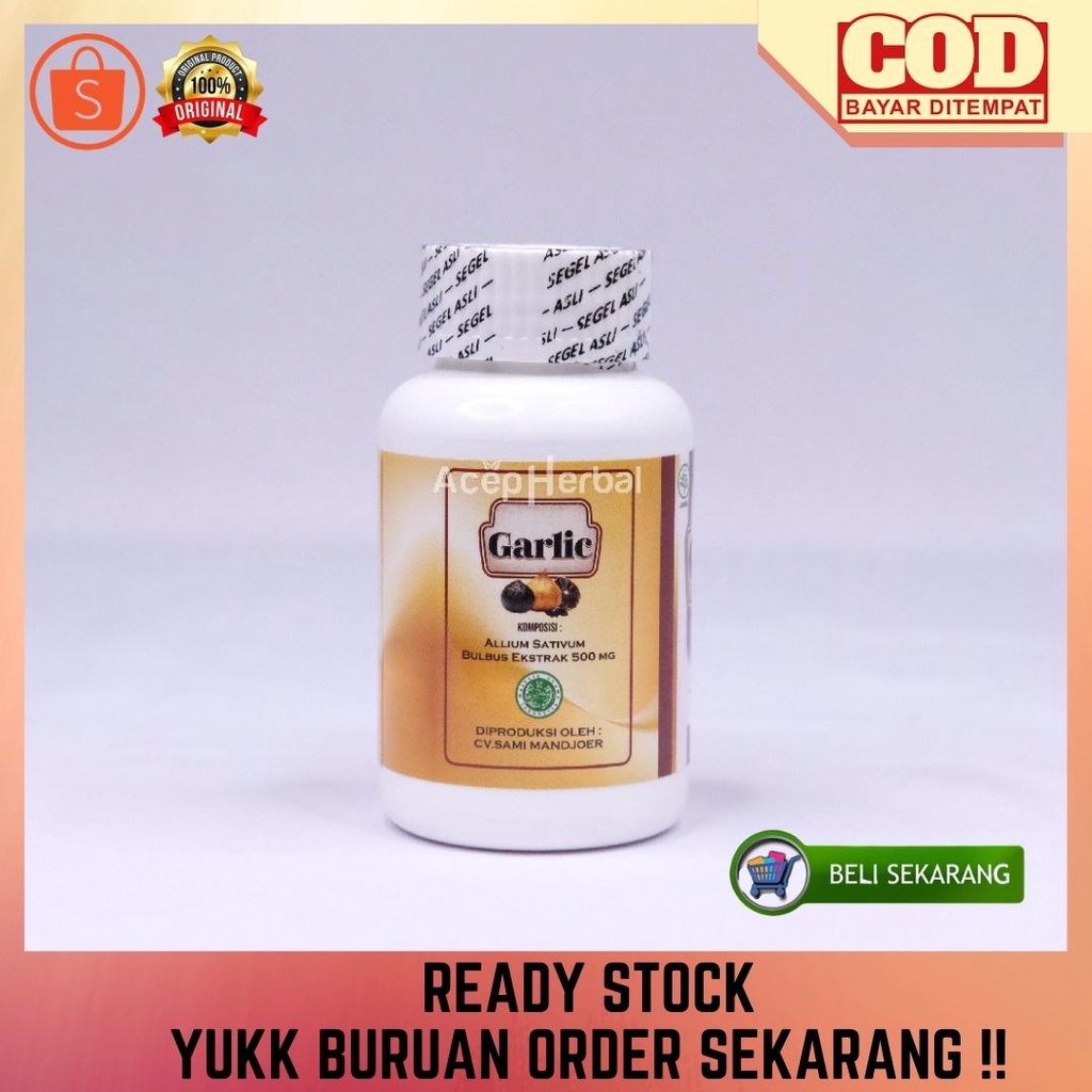 Obat Penurun Darah Tinggi Alami Bertestimoni - Obat Cegah Darah Tinggi, Hipertensi - Obat Sakit Kepala, Sesak Napas, Migran, Nyeri Dada, Badan Lemas, Pusing Akibat Tekanan Darah Tinggi Menahun Berkhasiat dgn Garlic Kapsul Bawag Hitam Tanpa Efek Samping-6