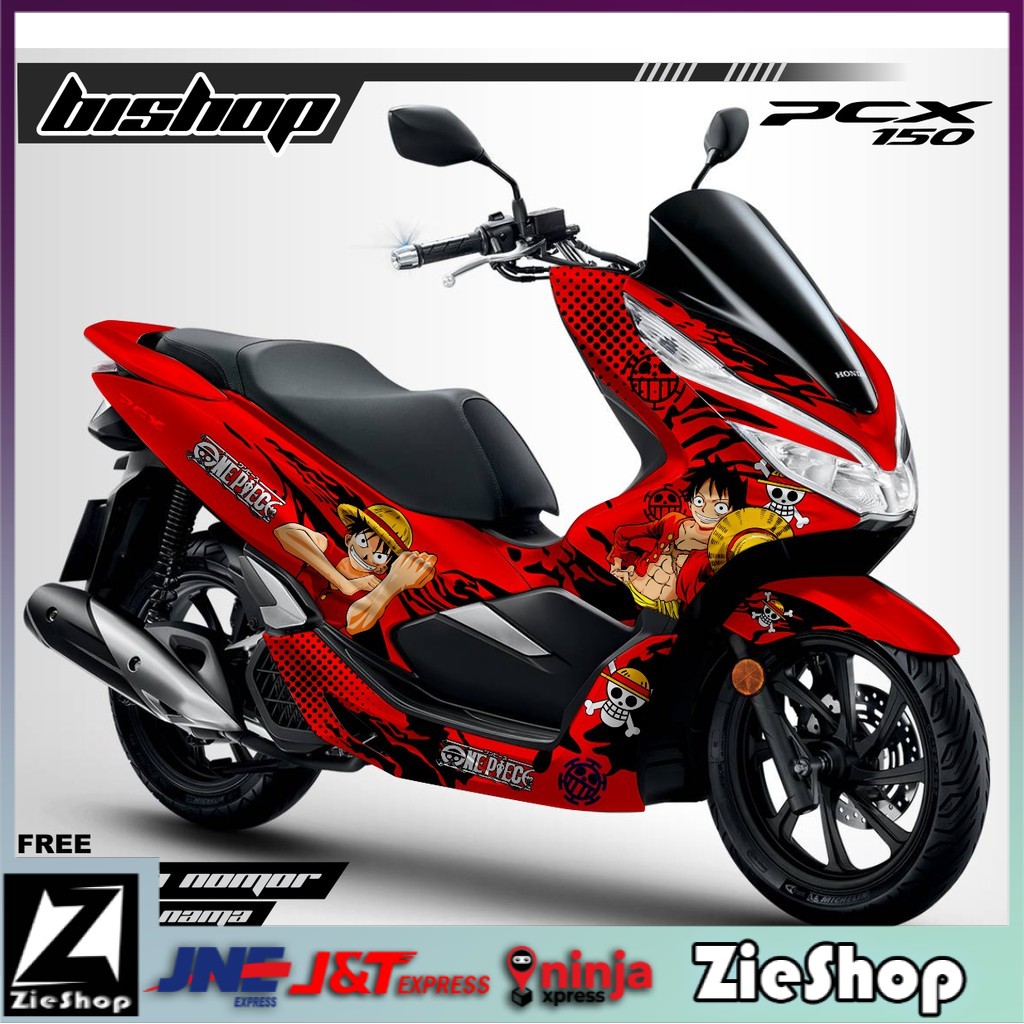 Striping pcx full body Decal motor pcx full body Stiker pcx variasi