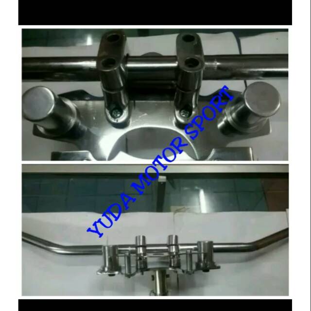 Variasi metik dudukan stang mio beat vario soul gt xeon dan stang baplang