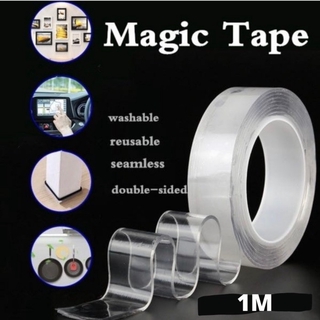 Nano Magic Tape 1M Double Tape Selotip Isolasi Dua Sisi (Tebal 2mm)