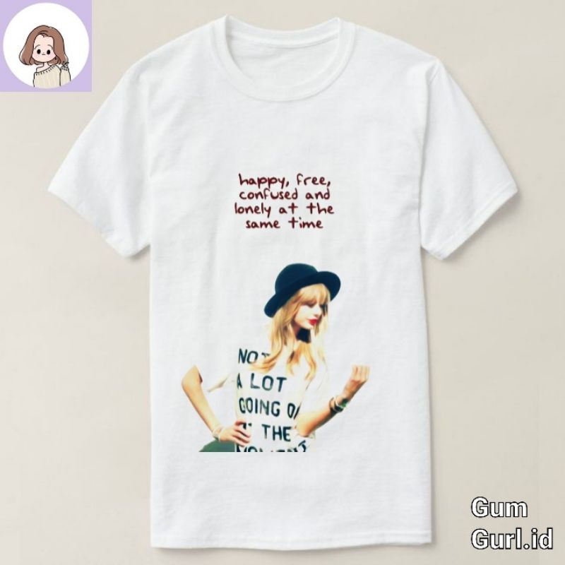 KAOS BAJU T SHIRT TAYLOR SWIFT 22 SINGER VINTAGE OVERSIZE HOMAGE RAP TEE
