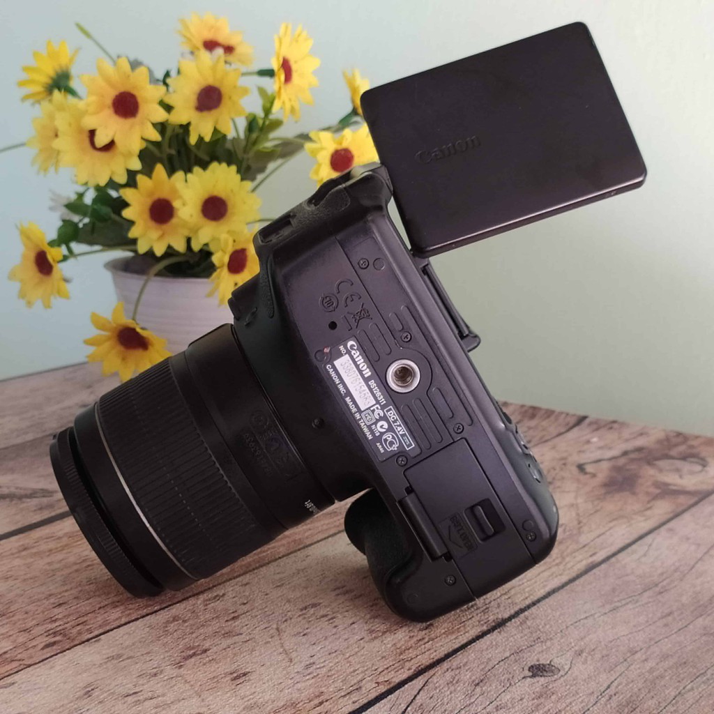 KAMERA DSLR CANON EOS 600D KIT 18-55 SECOND MULUS PALING MURAH LAYAR FLIP - LENGKAP - FULL EFEK-6