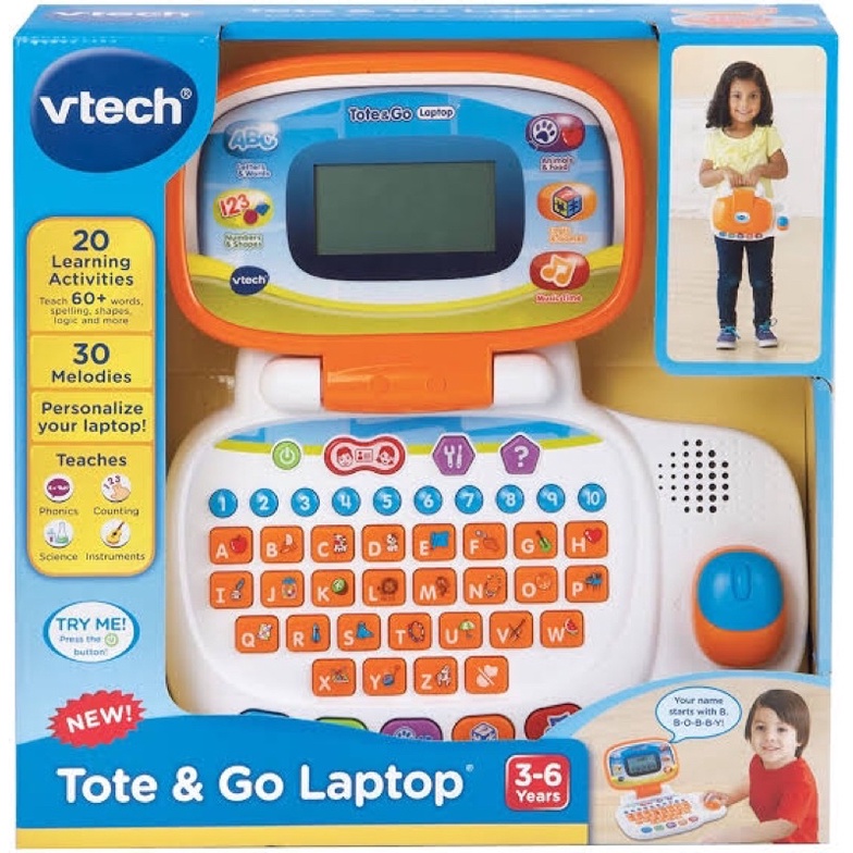 Vtech My Laptop Orange , 30 Learning Activities & 40 Melody and more