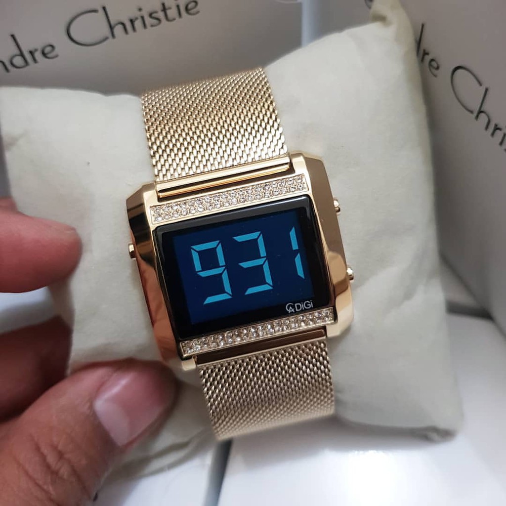 ALEXANDRE CHRISTIE AC9223 GOLD JAM WANITA