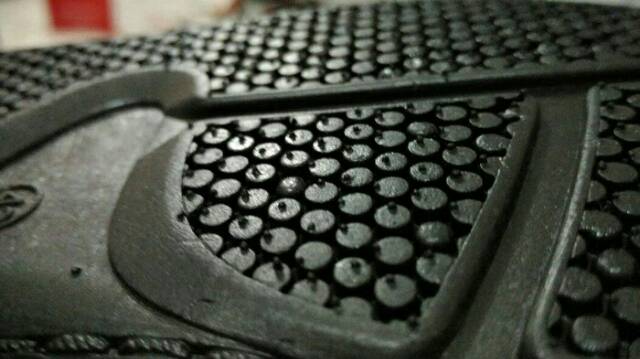 Sepatu Pria Pantofel Karet Murah ATT Hitam  AB350