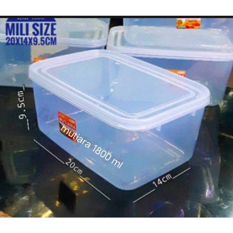 (12 Pcs) Sealware/Mutiara pack 1800 ml KMP