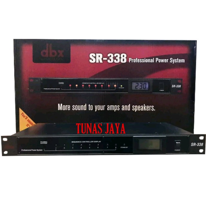 POWER SEQUENCER CONTROLLER DBX SR 338 - SR338  GRADE A