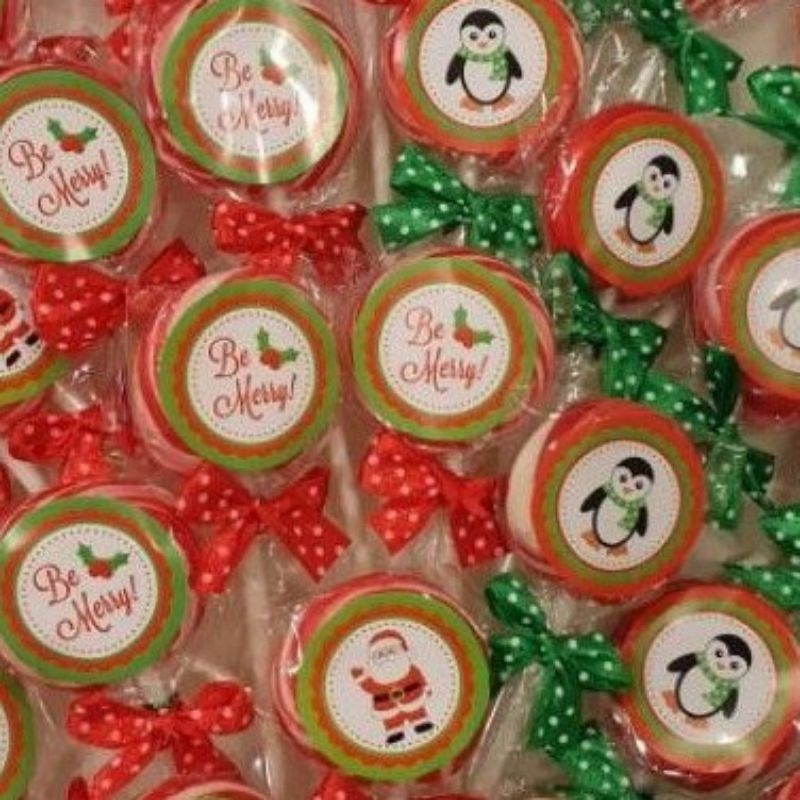 

Natal Christmas Permen Lolipop Isi 12pc Lolipop Xmas