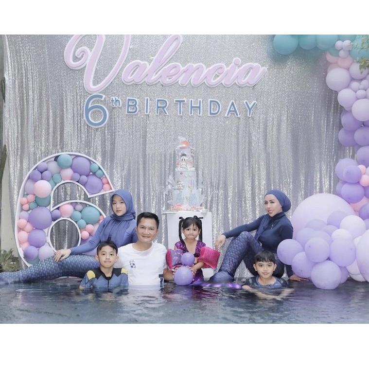 [KODE PRODUK RFNJB3484] Kain sequin silver tile putih / kain seribu payet / background foto video al